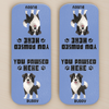 Custom Leather Magnetic Bookmark - Personalized  Bookish Gifts For Book Lovers, Bookworms, Dog Dad And Mom, Cat Owners - Where Stories Pause