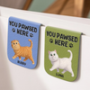 Custom Leather Magnetic Bookmark - Personalized  Bookish Gifts For Book Lovers, Bookworms, Dog Dad And Mom, Cat Owners - Lost In A Good Book
