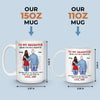 Custom Mug - Personalized Birthday Gifts For Mom, Dad, Daughter, Son - Love Flows Through Every Generation