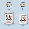 Custom Mug - Personalized Birthday Gifts For Mom, Dad, Daughter, Son - Always Her Little Girl, Forever My Biggest Love