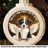 Custom Photo Candlelight Lantern Ornament - Personalized Pet Christmas Memorial Sympathy Gifts For Dogs, Cats - Forever Loved In Gentle Silence