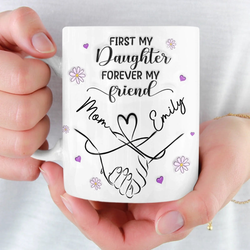 Custom Mug - Personalized Birthday Gifts For Mom, Daughter - You Are My Safe Place
