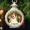 Custom Candlelight Lantern Ornament -  Personalized Christmas Birthday Gifts For Mom, Dad, Brother, Sister, Kids - Love And Joy Fill Christmas