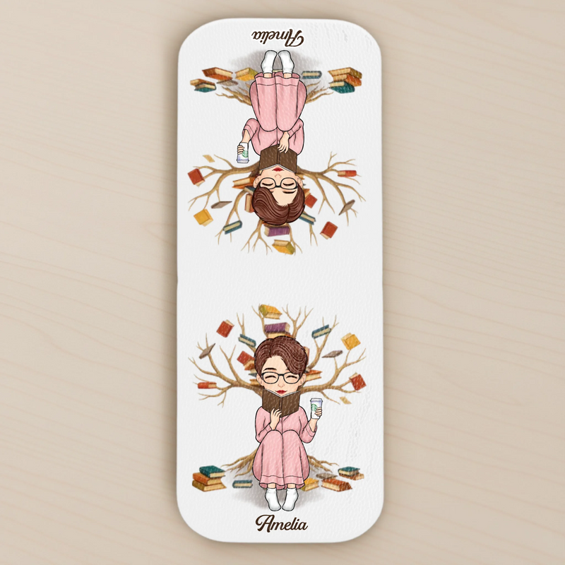 Custom Leather Magnetic Bookmark - Personalized  Bookish Gifts For Book Lovers, Bookworms, Readers - Chapters And Dreams Await