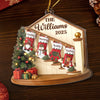 Custom Acrylic Ornament - Personalized Christmas Birthday Gifts For Mom, Dad, Brother, Sister, Kids - Family Our Forever Treasure