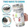 Custom Butterfly Tumbler - Personalized Best Friend Birthday Gifts For Women, Besties, Sisters, BFF - Together We Fly Higher
