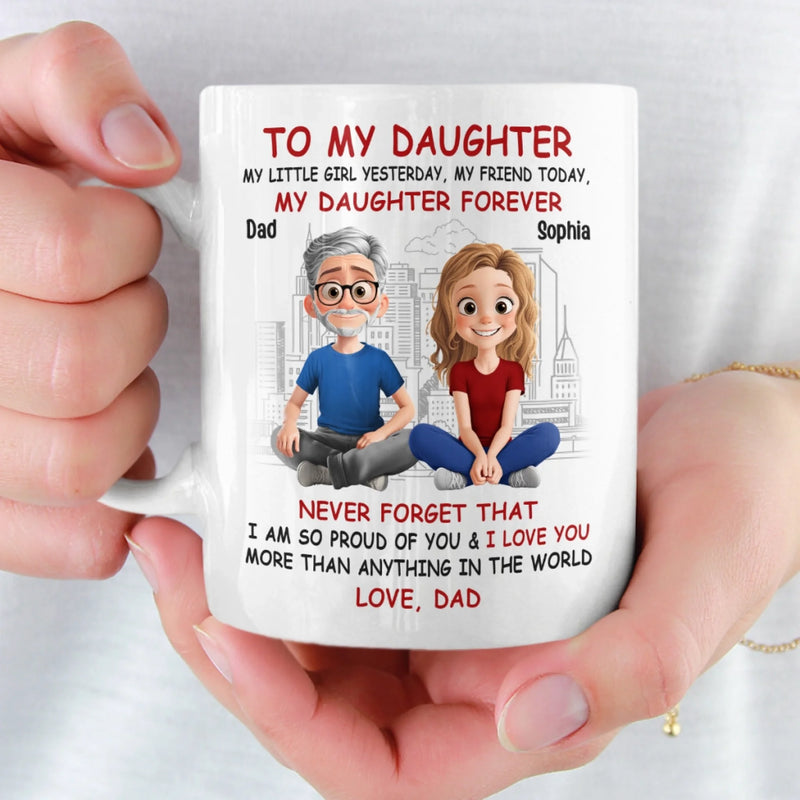 Custom Mug - Personalized Birthday Gifts For Dad, Son, Daughter - Strong Roots, Strong Son