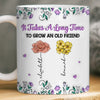 Custom Mug - Personalized Best Friend Birthday Gifts For Women, Besties, Sisters, BFF - Partners In Shine