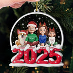 Custom Acrylic Ornament - Personalized Christmas Birthday Gifts For Family - Happy Together