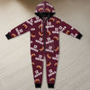 Custom Adult Onesie - Personalized Christmas Birthday American Football Gifts For Football Lovers, Sports Fans, Sports Lovers - Stay In The Zone