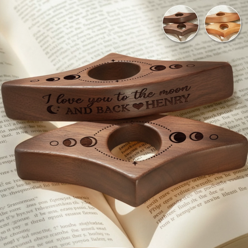 Custom Book Page Holder - Personalized  Christmas Bookish Gifts For Book Lovers, Bookworms, Readers - Stories Bloom Between The Pages
