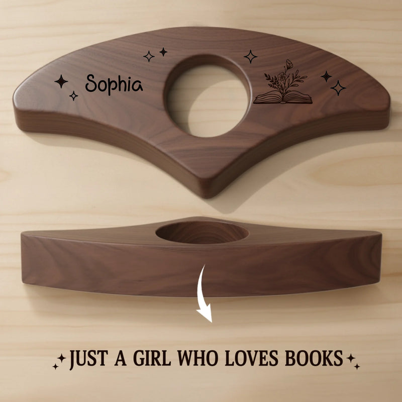 Custom Book Page Holder - Personalized Christmas Bookish Gifts For Book Lovers, Bookworms, Readers - Collecting Stories, Not Things