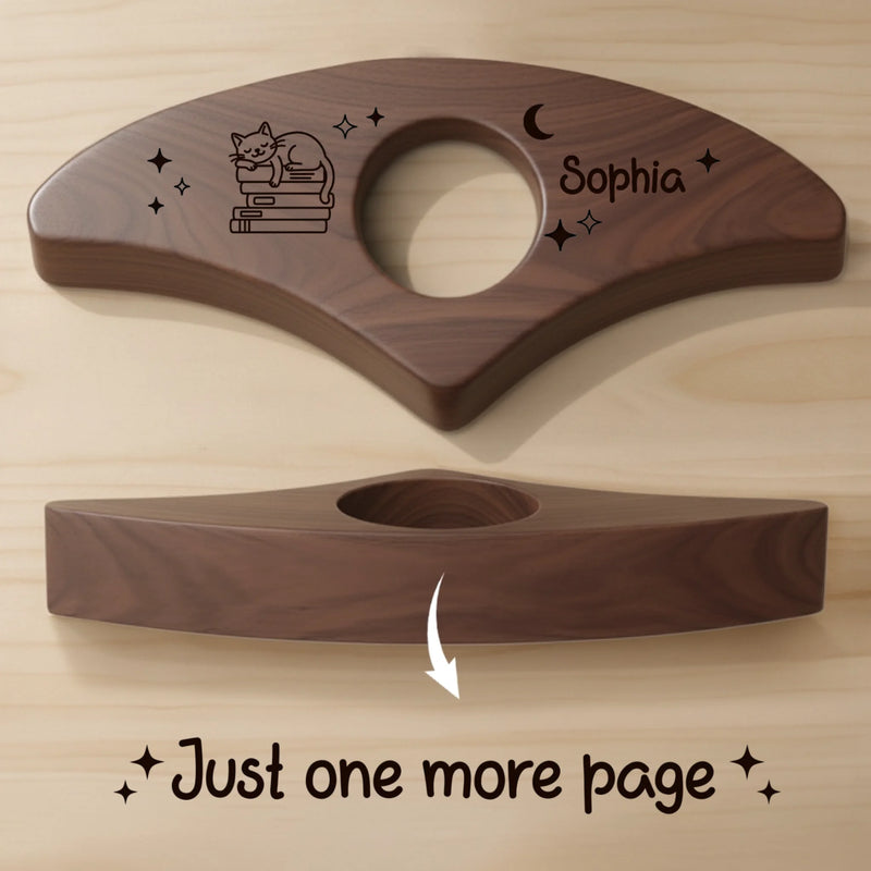 Custom Book Page Holder - Personalized Christmas Bookish Gifts For Book Lovers, Bookworms, Readers - Dreams Begin Between The Pages
