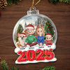 Custom Acrylic Ornament - Personalized Christmas Birthday Gifts For Family, Dog Cat Lovers - Where Love Resides