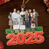 Custom Photo Acrylic Ornament - Personalized Christmas Birthday Gifts For Mom, Dad, Brother, Sister, Kids - Season Of Our Love