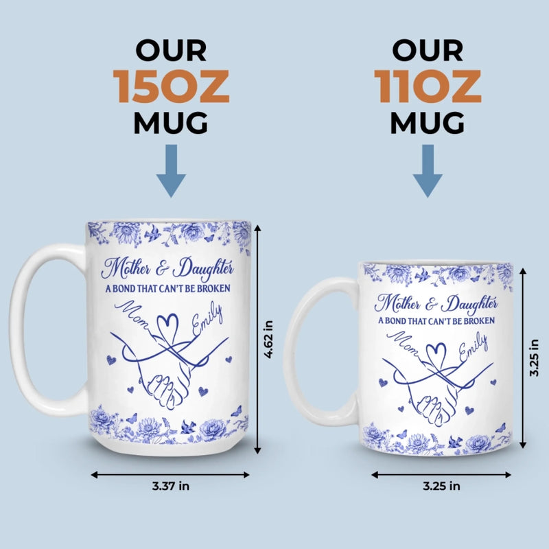 Custom Mug- Personalized Birthday Gifts For Mom, Daughter - Made Of Your Care