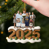 Custom Photo Acrylic Ornament - Personalized Christmas Birthday Gifts For Mom, Dad, Brother, Sister, Kids - Cozy Xmas Crew