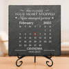 Custom Square Shaped Memorial Stone - Personalized Memorial Sympathy Gifts For Loss Of Mom, Dad - Never Gone Always Here