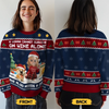 Custom Unisex Ugly Sweatshirt - Personalized  Christmas Birthday Gifts For Dog Lovers, Dog Dad And Mom - Santa’s Real Favorite