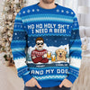 Custom Unisex Ugly Sweatshirt - Personalized  Christmas Birthday Gifts For Dog Lovers, Dog Dad And Mom - Jingle All The Paws