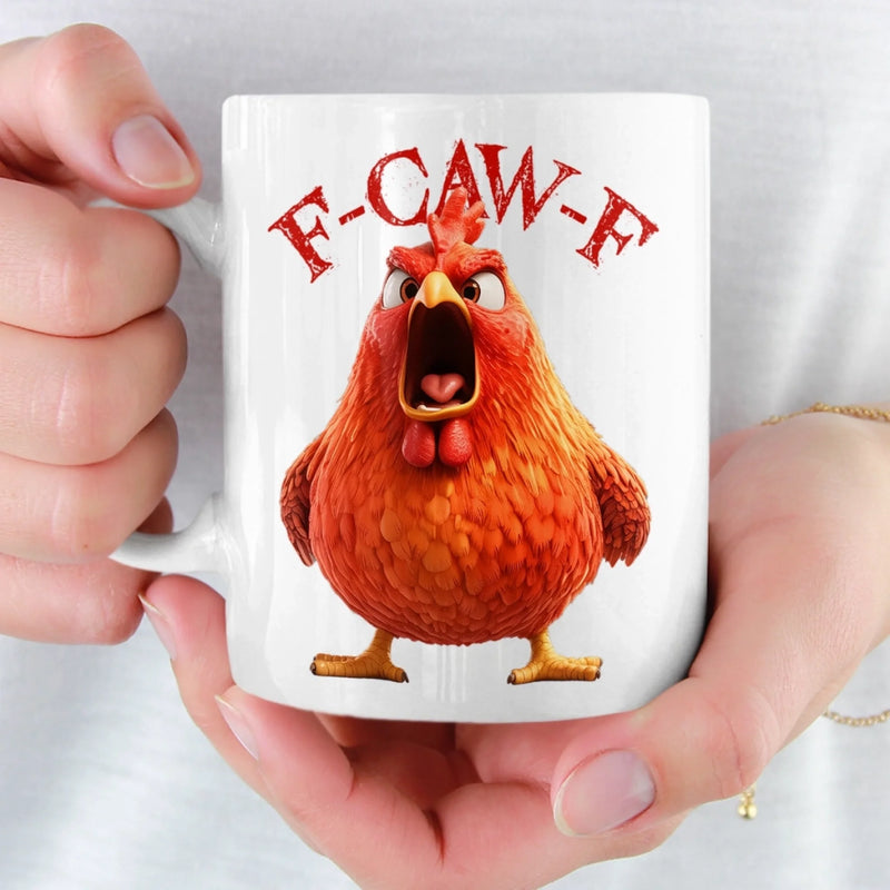 Custom Mug - Personalized Funny Gifts For Best Friends, Family, Coworker, Work Bestie - My Resting Squawk Face