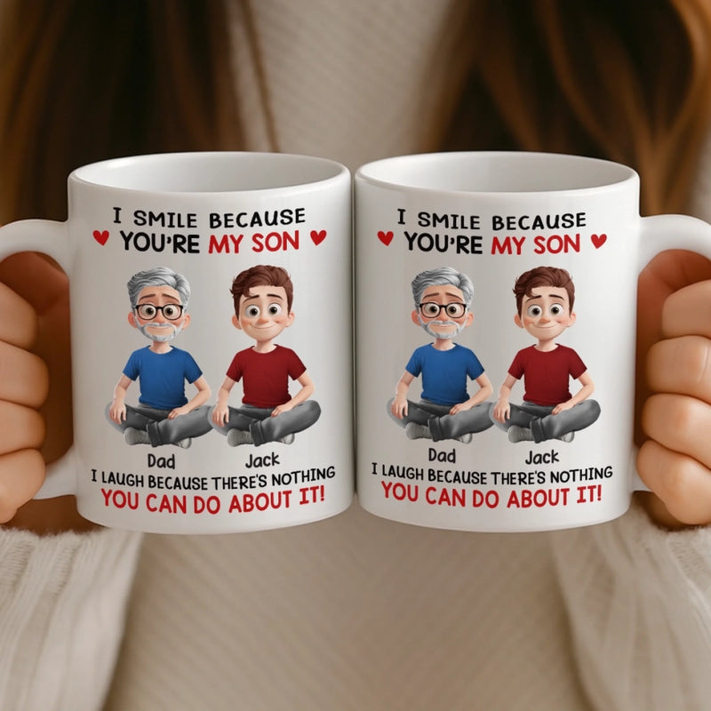 Custom Mug - Personalized Birthday Gifts For Mom, Dad, Son - Home Brewed With Love
