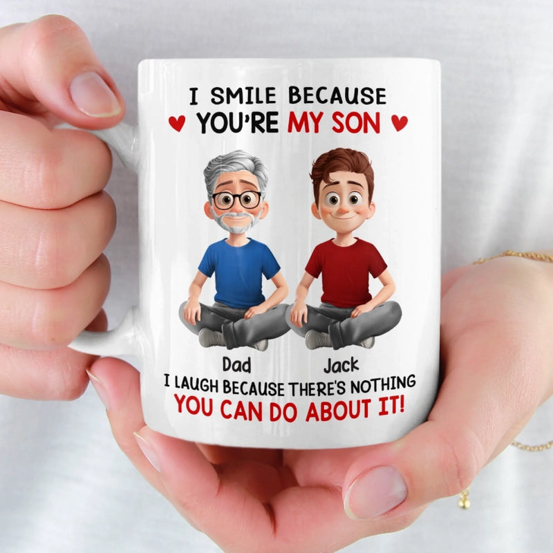 Custom Mug - Personalized Birthday Gifts For Mom, Dad, Son - Home Brewed With Love