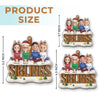 Custom Acrylic Ornament - Personalized Christmas Birthday Gifts For Brother, Sister - Together Through It All