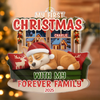 Custom First Christmas Acrylic Ornament - Personalized Christmas Birthday Gifts For Dog Cat Lovers, Dog Dad And Mom, Cat Owners - Meowy Catmas, Hooman