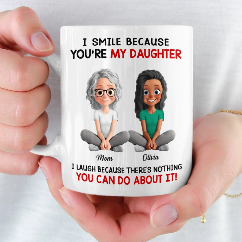 Custom Mug - Personalized Birthday Gifts For Mom, Dad, Daughter - Love Served Daily