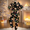 Custom Photo Adult Onesie - Personalized Christmas Birthday Gifts For Family, Dog Cat Lovers - Jingle All The Way To Therapy