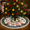 Custom Tree Skirt - Personalized Christmas Birthday Gifts For Mom, Dad, Brother, Sister, Kids - Love Warms Every Winter Night