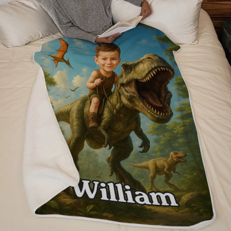 Custom Photo Blanket - Personalized Birthday Gifts For Kids - Sunshine In Every Giggle