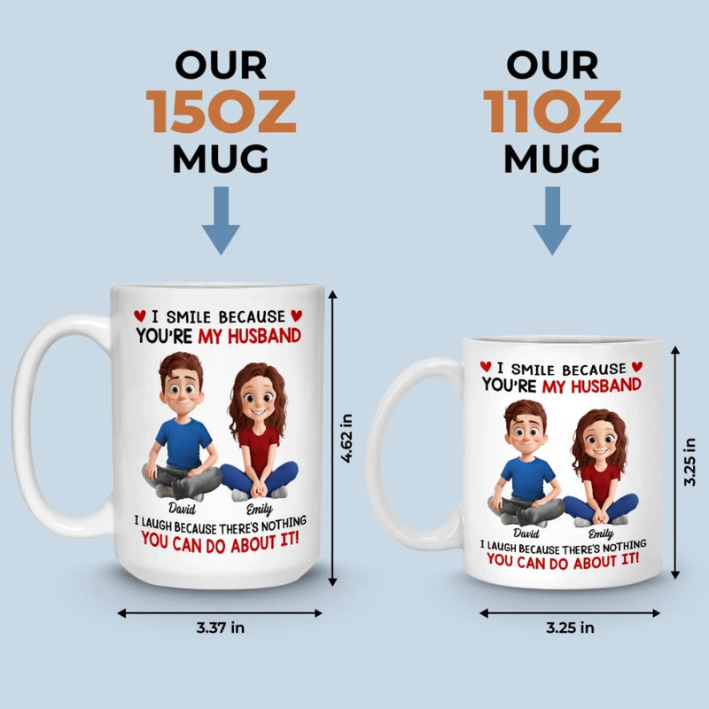 Custom Mug - Personalized Anniversary Wedding Gifts For Husband And Wife, Him And Her - Loving You Always More
