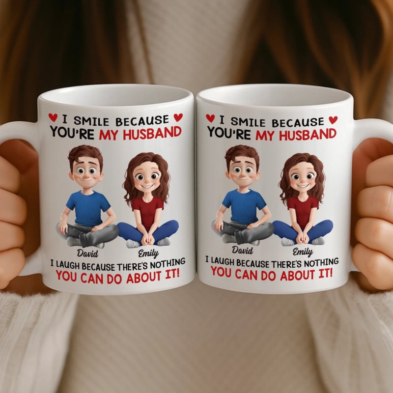 Custom Mug - Personalized Anniversary Wedding Gifts For Husband And Wife, Him And Her - Loving You Always More