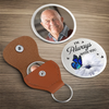 Custom Photo Pocket Hug - Personalized Memorial Sympathy Gifts For Loss Of Mom, Dad - Your Love Still Shines On