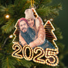 Custom Photo Acrylic Ornament - Personalized Christmas Birthday Gifts For Mom, Dad, Brother, Sister, Kids - Our Story, Framed In Joy