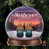 Custom Acrylic Ornament - Personalized Christmas Birthday Gifts For Brother, Sister - Sibling Love Lasts Forever