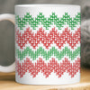 Custom Hidden Message Mug - Christmas Funny Gifts For Best Friends, Family, Coworker, Work Bestie - Fa La La La Leave Me Alone