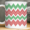 Custom Hidden Message Mug - Christmas Funny Gifts For Best Friends, Family, Coworker, Work Bestie - Fa La La La Leave Me Alone