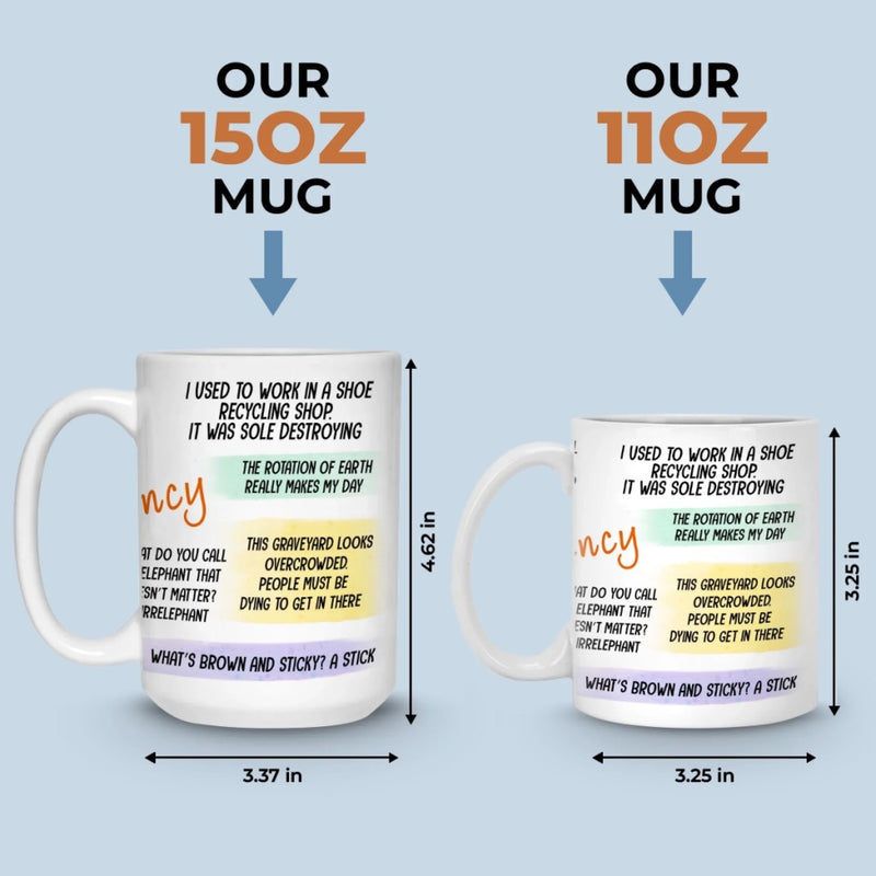 Custom Mug - Personalized Christmas Funny Gifts For Best Friends, Family, Coworker, Work Bestie - Chaos, I Call It Multitasking