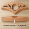 Custom Book Page Holder - Personalized Christmas Bookish Retirement Gifts For Book Lovers, Bookworms, Readers - Time To Read, Rest And Rediscover Life