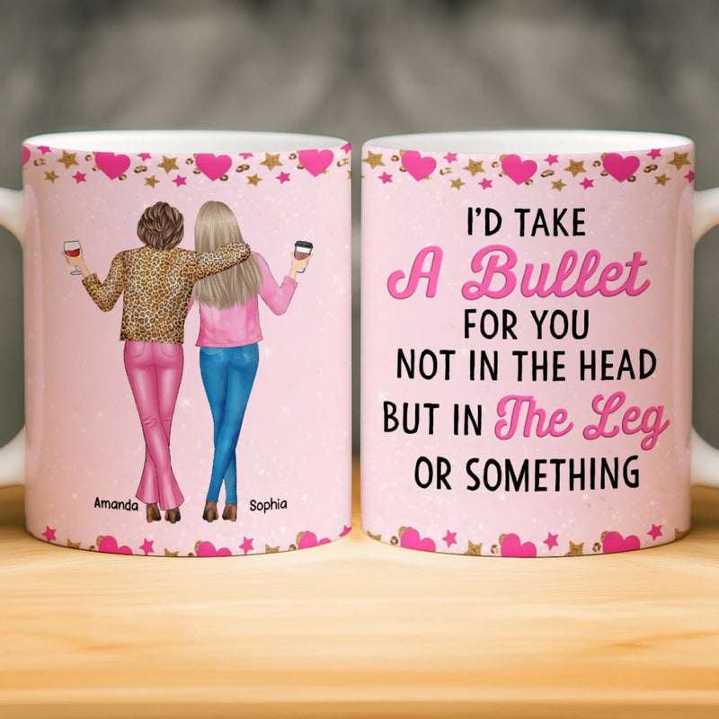 Custom Mug - Personalized Best Friend Birthday Gifts For Women, Besties, Sisters, BFF - Always Better Together