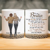 Custom Mug - Personalized Best Friend Birthday Gifts For Women, Besties, Sisters, BFF - Trust Never Failed