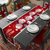 Custom Snowman Table Runner - Personalized Christmas Birthday Gifts For Mom, Dad, Brother, Sister, Kids - Joy Wrapped Around Our Hearts