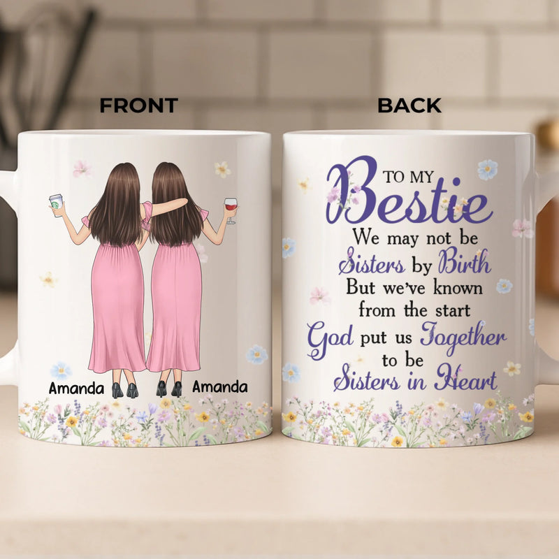 Custom Mug - Personalized Best Friend Birthday Gifts For Women, Besties, Sisters, BFF - Made Of Golden Moments