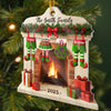 Custom Acrylic Ornament - Personalized Christmas Birthday Gifts For Mom, Dad, Brother, Sister, Kids - Where Love Feels Like Home