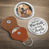 Custom Photo Pocket Hug - Personalized Pet Memorial Sympathy Gifts For Dogs, Cats - Missed But Never Forgotten