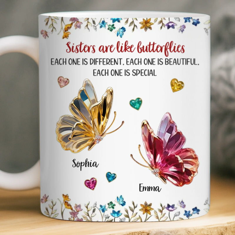 Custom Mug - Personalized Best Friend Birthday Gifts For Women, Besties, Sisters, BFF - Stay Soft Shine Bright