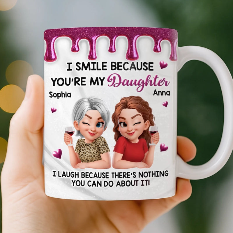 Custom Mug - Personalized Birthday Gifts For Mom, Daughter - You Are My Sunshine